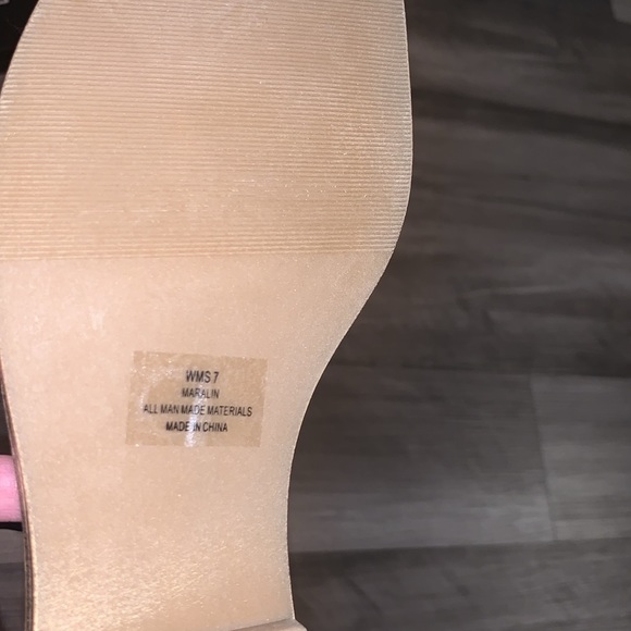 Dolce Vita Black Maralin Ankle Wrap Sandals - Picture 4 of 4